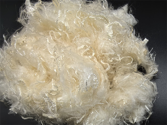 백색 폴리페닐렌 황화소 PPS 섬유 30% 연장 및 우수한 불 retardant